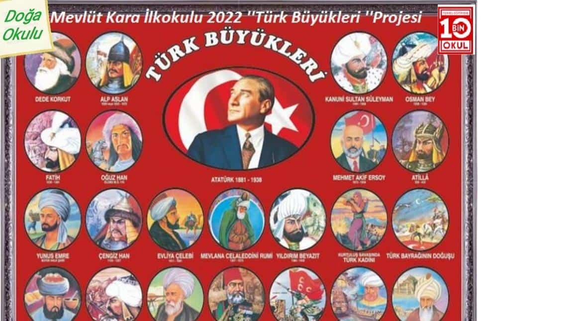 Türk Büyükleri Projemiz